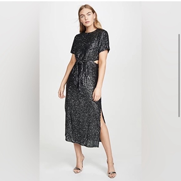 C/MEO COLLECTIVE Lustre Midi Dress - Picture 1 of 16